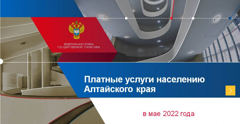 Платные услуги населению Алтайского края в мае 2022 года